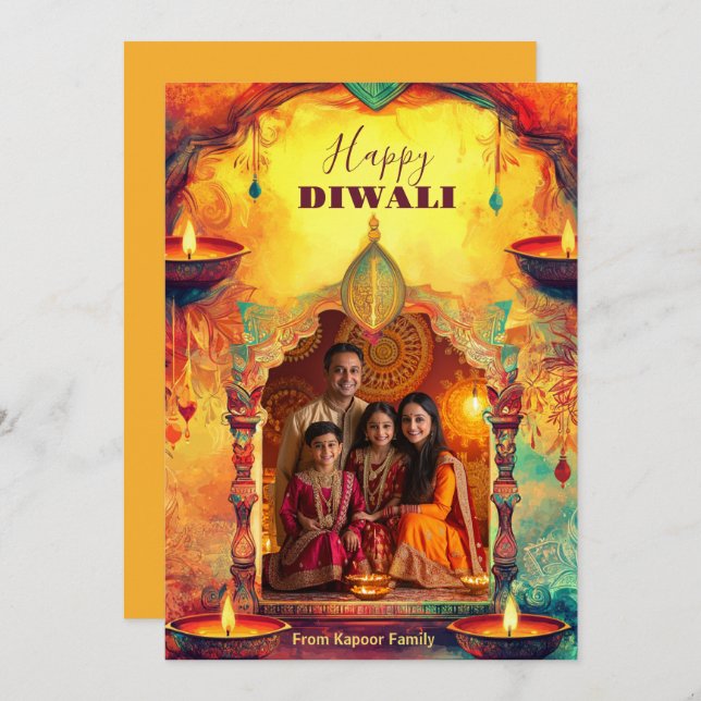 Diwali Splendor (Vorne/Hinten)