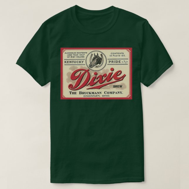 DIXIE BEER 7 T-Shirt (Design vorne)