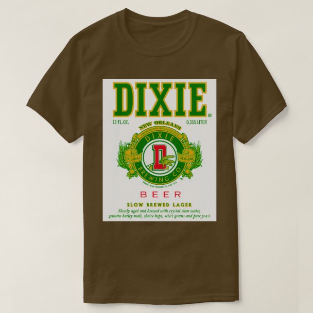 DIXIE BIER 19 T-Shirt (Design vorne)