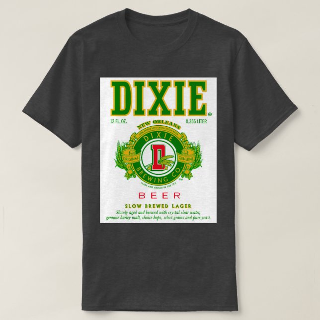 DIXIE BIER T-Shirt (Design vorne)