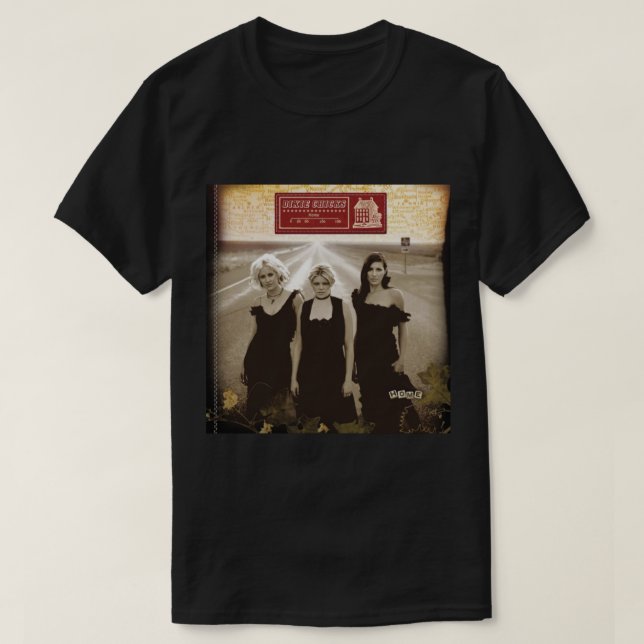 Dixie Chicks Band Tour Music Band Singer T-Shirt (Design vorne)