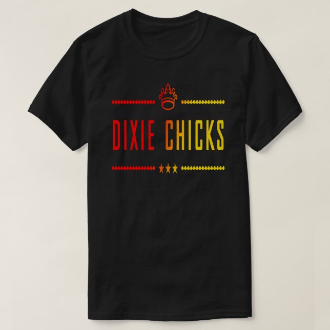 Dixie-Chips-Bandlogos sehr gut T-Shirt (Design vorne)