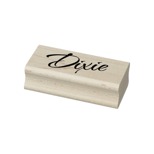 Dixie-Name-Signatur Gummistempel (Stempel)