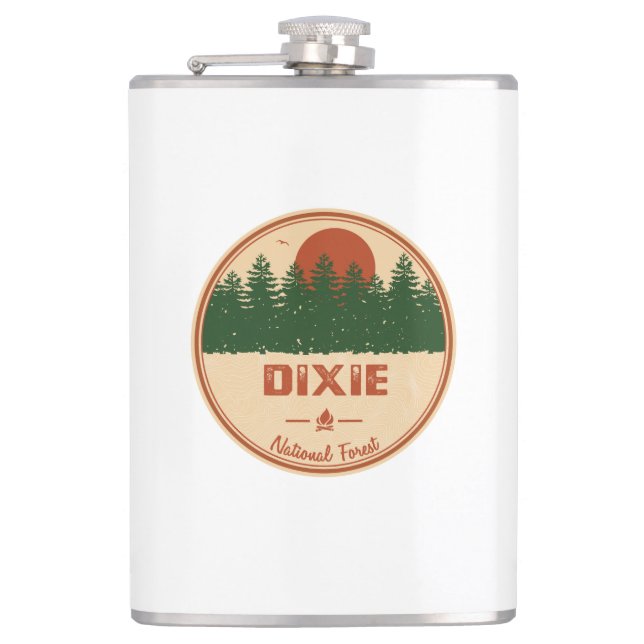 Dixie National Forest Flachmann (Vorderseite)