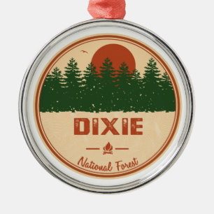Dixie National Forest Ornament Aus Metall