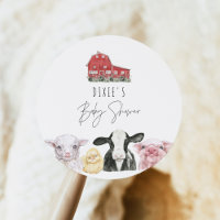 DIXIE Niedliches Land Red Barn Baby Tiere