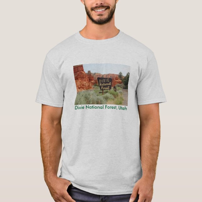 Dixie staatlicher Wald T-Shirt (Vorderseite)