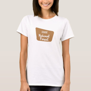Dixie staatlicher Wald (Zeichen) T-Shirt