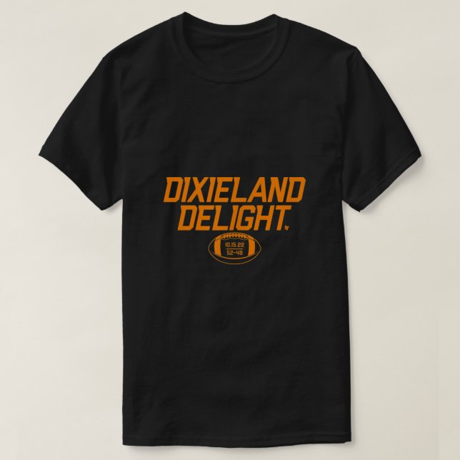 Dixieland Delight Knoxville Tennessee Football T-Shirt (Design vorne)