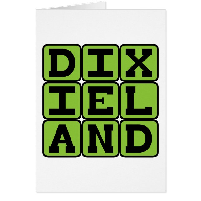 Dixieland, Musikgenre (Vorne)