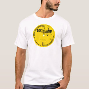 Dixieland Plattenenaufkleber T-Shirt
