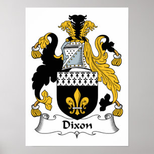 Dixon Familienwappen Poster