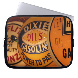 Dixon, New Mexiko, Vereinigte Staaten. Vintag Laptopschutzhülle