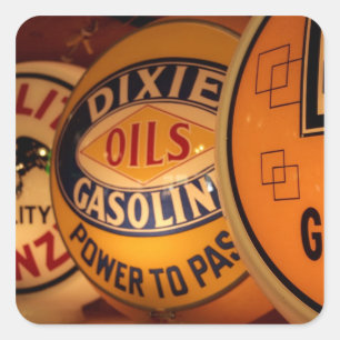 Dixon, New Mexiko, Vereinigte Staaten. Vintag Quadratischer Aufkleber