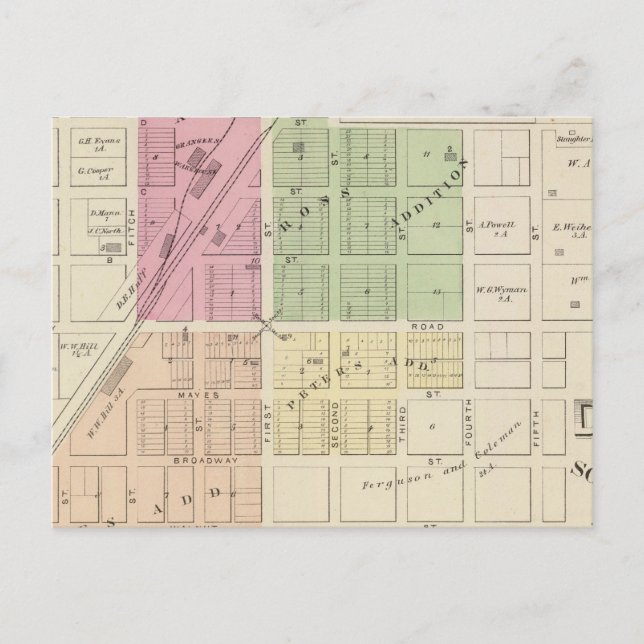 Dixon Postkarte (Vorderseite)