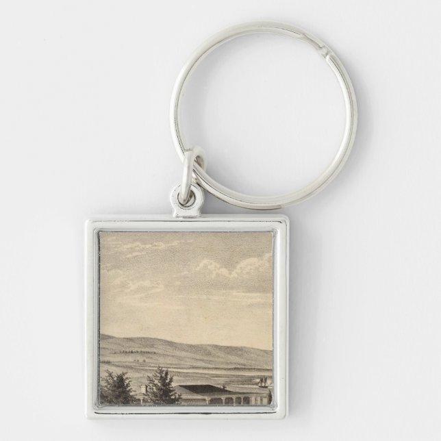 Dixon-Wohnsitz Schlüsselanhänger (Vorne)