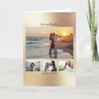 DIY 4 FOTO | Jubiläum Verlobung Gold