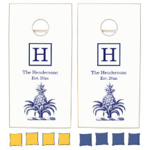 DIY Ananas Heraldic Coat of Arms Wappen SV Blue