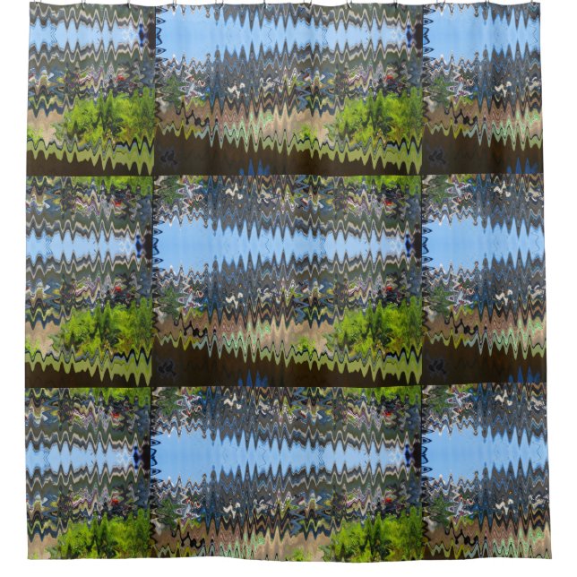 DIY Antriebskraft Ihr FOTO-BILD-TEXT Duschvorhang (Vorderseite)