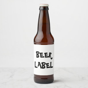 DIY Beer Label Bierflaschenetikett