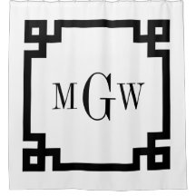 DIY BG Black Greece Key #2 Gerahmt 3I Monoga