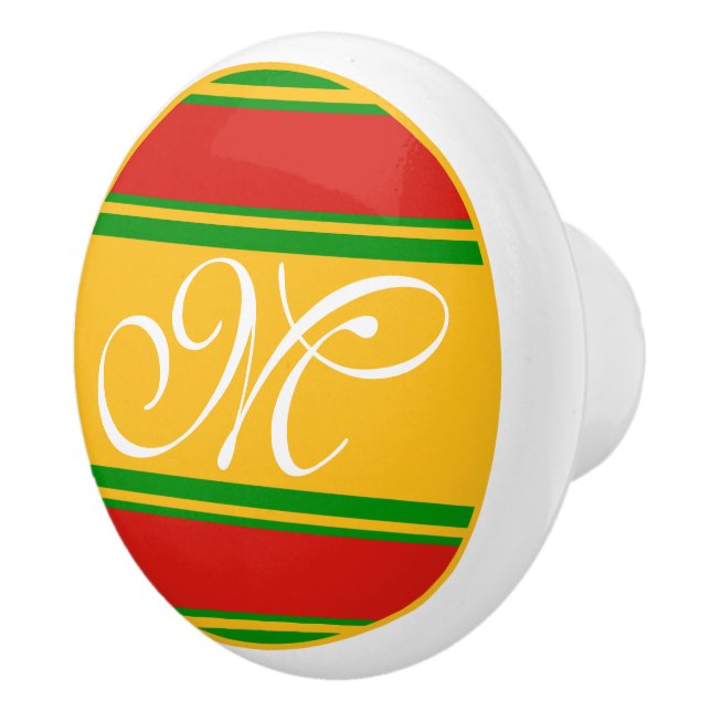 DIY Button - Anpassen Sie Ihre Monogramme und Idee Keramikknauf (Rechts)