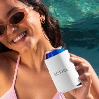 DIY Can Cooler | Benutzerdefinierter Text, Name, M