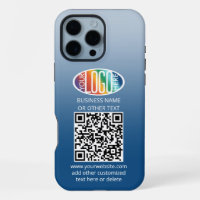 DIY Color Gradient ・ Business-Logo und QR-Code