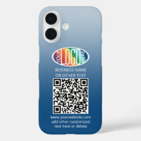 DIY Color Gradient ・ Firmenlogo und QR-Code stark