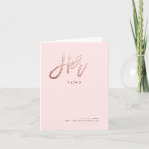 DIY Colors Chic Imitate Rose Gold Ihre Voice Card Karte