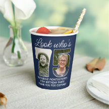 DIY Colors ・ Look Who's 75 ・ Foto Birthday Party