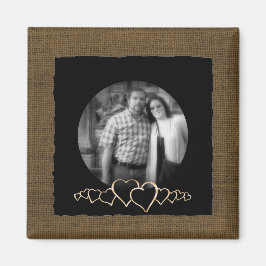 DIY Create your own | Rustikales Personalisiertes  Magnet