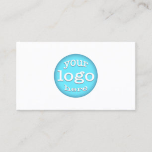 DIY Custom Company Logo Modern Beruflich Office Visitenkarte