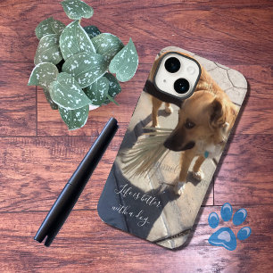 DIY Custom Hund Foto mit Anführungsgehäuse Case-Mate iPhone 14 Hülle