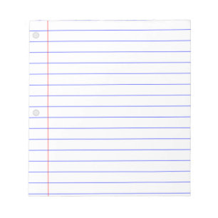 DIY CUSTOM NOTEBOOK PAPIERBLOCK MIT DÜNNEN LINIEN NOTIZBLOCK