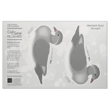 DIY Cut & Sew Plush Weibchen Mandarin Duck