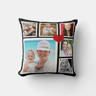 DIY- Eine personalisierte Foto-Vorlagen-Herzvorlag Kissen