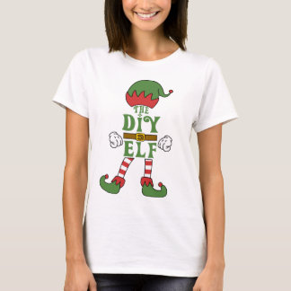 Diy Elf Weihnachtsfamilien Matching Outfits T-Shirt