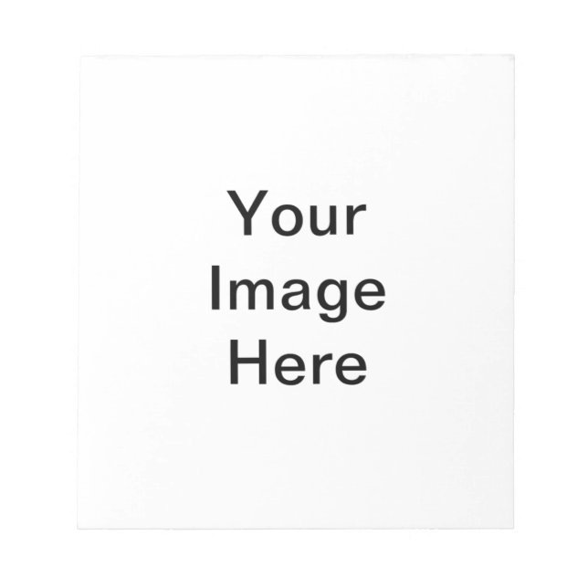 DIY entwirft Ihr eigenes Zazzle-Geschenkstück Notizblock (Vorderseite)