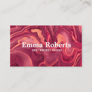 DIY EPOXY HOLY Business Card Visitenkarte