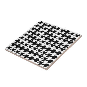 DIY-Farben Houndstooth Karomuster Fliese
