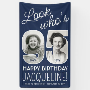 DIY-Farben • Schau mal, wer 95 Geburtstag feiert 2 Banner