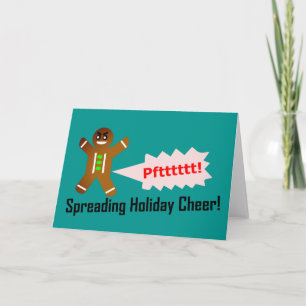 DIY - Farbung Gingerbread Man Christmas Card Feiertagskarte