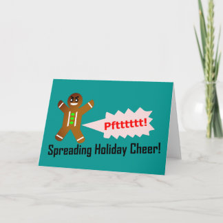 DIY - Farbung Gingerbread Man Christmas Card Feiertagskarte