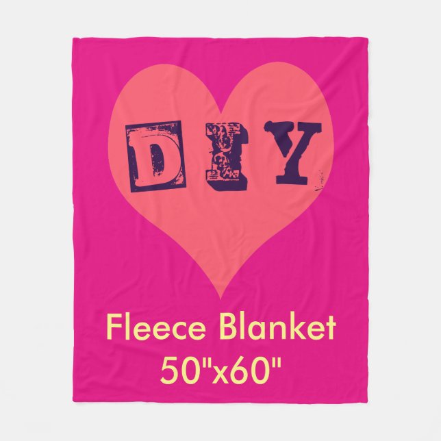 DIY - Fleece Blanket (Vorderseite)