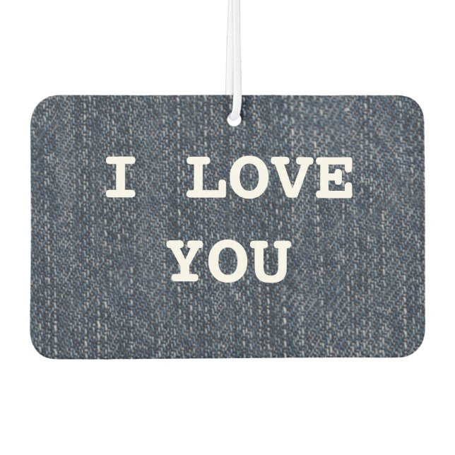 DIY - Fügen Sie Ihr eigenes Zeichen, Foto und Text Autolufterfrischer (Vorderseite)