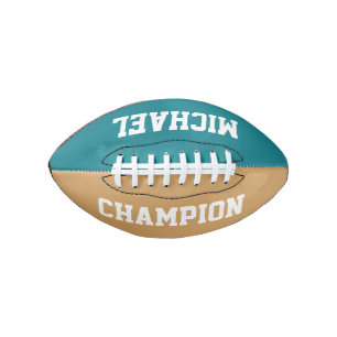 DIY - Fügen Sie Ihre einzigen Wörter und Hintergru Football