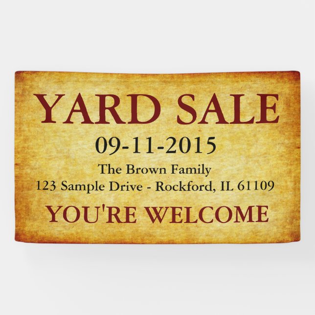 DIY - Fügen Sie Ihren eigenen Hintergrund, Text un Banner (Horizontal)