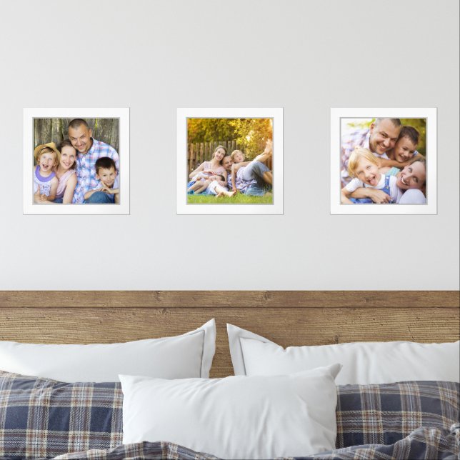 DIY fügt Ihr eigenes Foto hinzu Bilderwand Sets (Schlafzimmer)