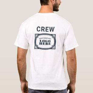 DIY-Geschäft Logo Website-Adresse Mitarbeiter T-Shirt
